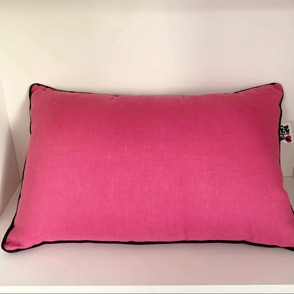 NWOT Anthropologie linen cushion